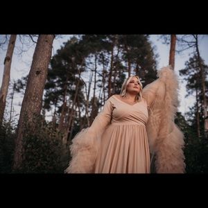 Vintage style dressing gown